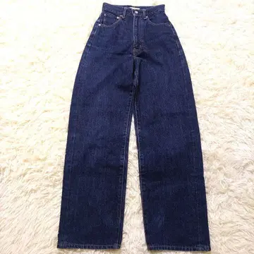 마우지 MOUSSY HW LOOSE STRAIGHT OW 데님 팬츠