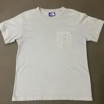 The North Face 퍼플 라벨 7oz 포켓 T 그레이 L