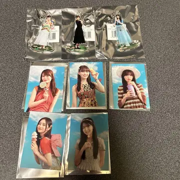 노기자카46 노기 카페 아크릴 키링 트레이딩 카드