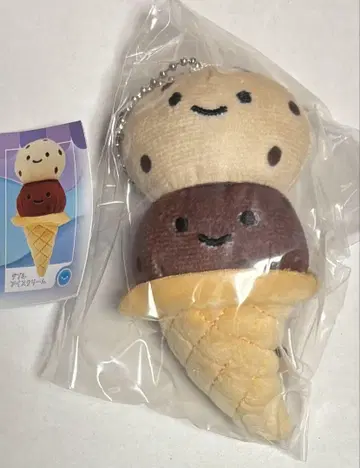 시크릿 니코리노 아이스 봉제 인형 더블 아이스크림