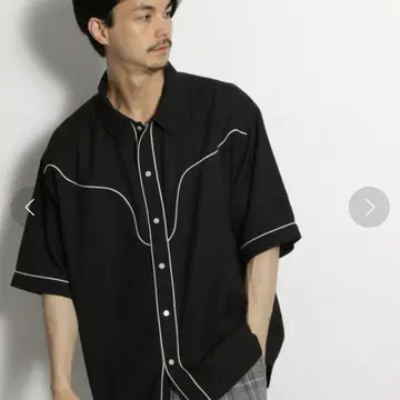 니코앤드 파이핑 웨스턴 셔츠