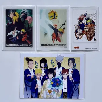 NARUTO 집합 그림 나루토 역대 선전 비주얼 스티커