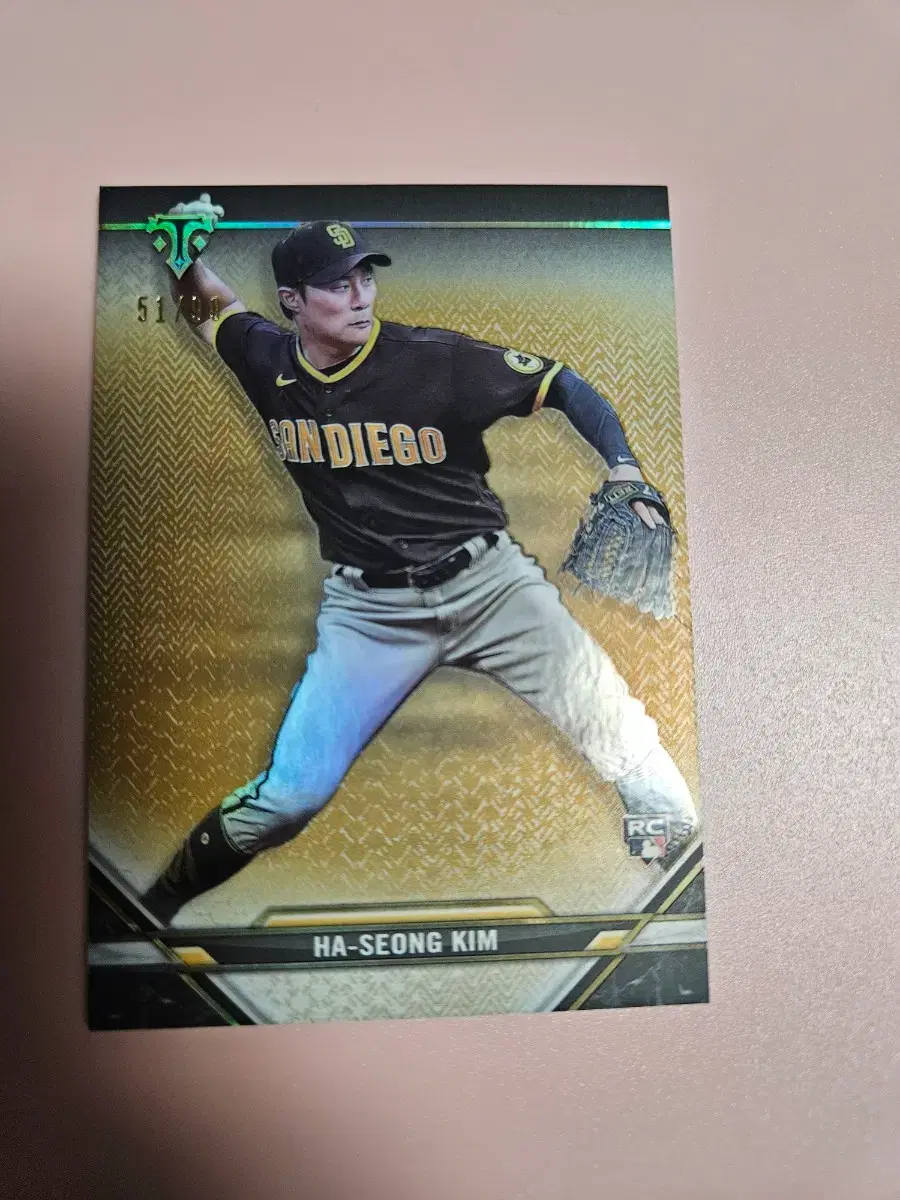 김하성 99장 한정 2021 탑스 TripleThreads 루키 카드