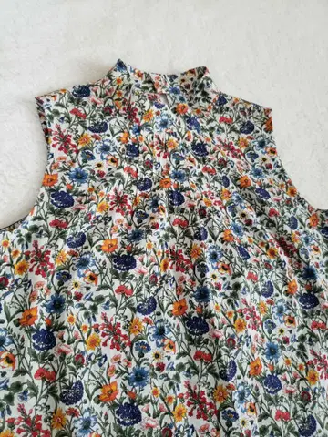 Lois CRAYON LIBERTY 블라우스 슬리브리스