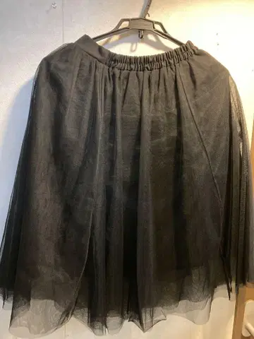 Riche glamour 블랙 샤샤 스커트 M