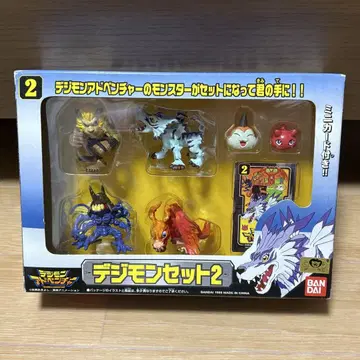 디지몬 어드벤처 디지몬 세트 2 피규어