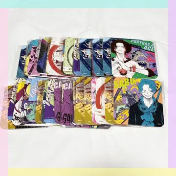 [40점] ONEPIECE 아트 코스터 묶음 판매 대량 에이스 사보