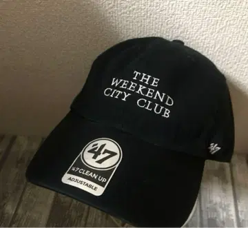 47 THE WEEKEND CITY CLUB 블랙 캡
