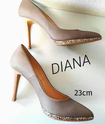 DIANA 그레이 하이힐 8cm