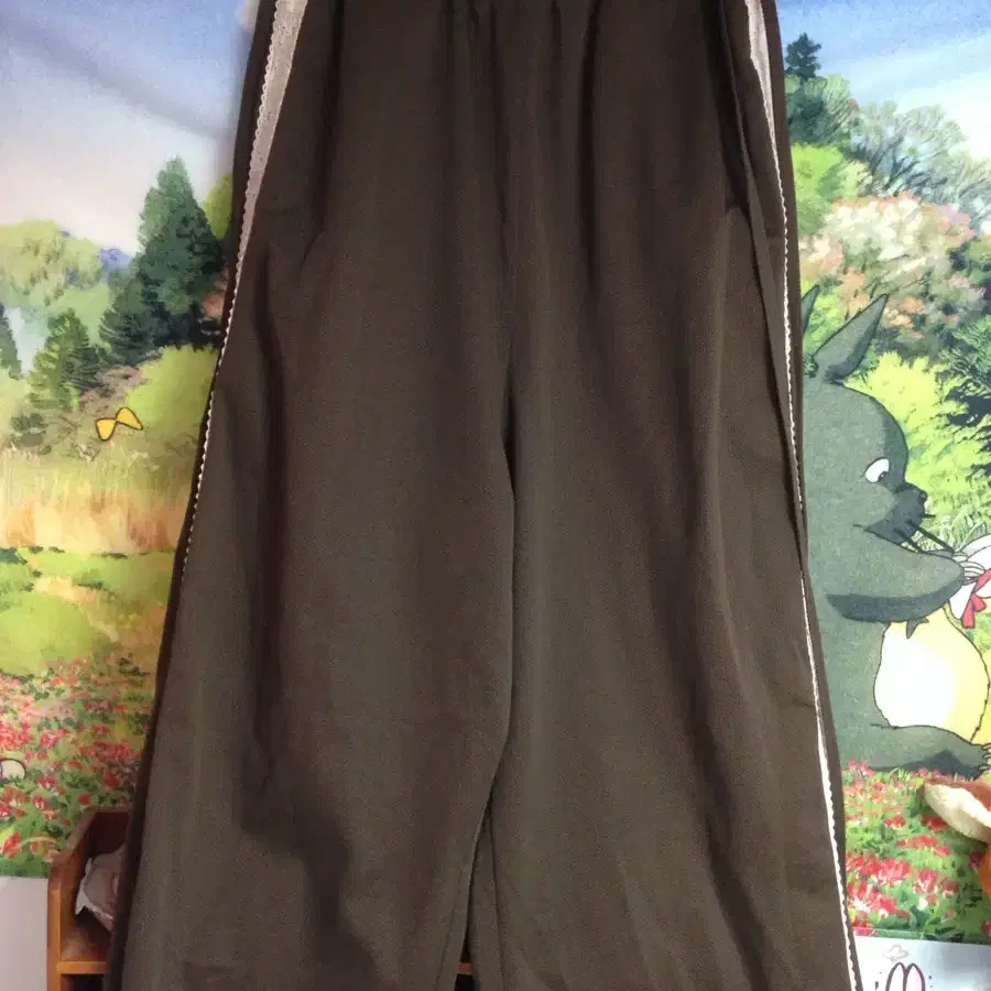 PLEASENOFALLOW Mami Wide Jogger Pants Black / PLEASENOFALLOW