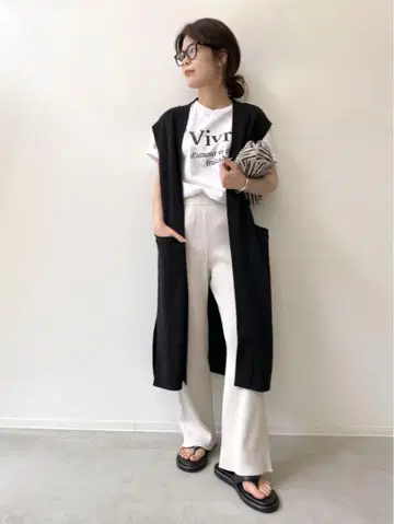 새상품 택 포함 L'Appartement 2022 SS Knit Vest
