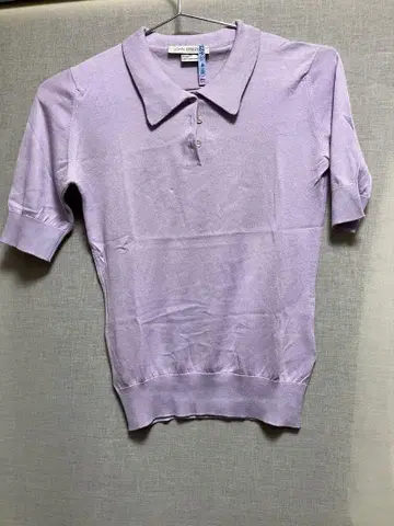 JOHN SMEDLEY 반팔 니트 라벤더