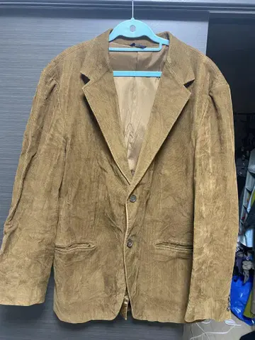 GAP 코듀로이 테일러드 재킷 브라운 XL