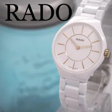 180 [새상품급] RADO 시계 트루씬라인 박스 포함 여성용 세라믹