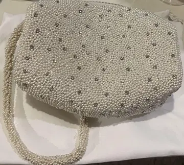 ZARA 펄 비즈 백