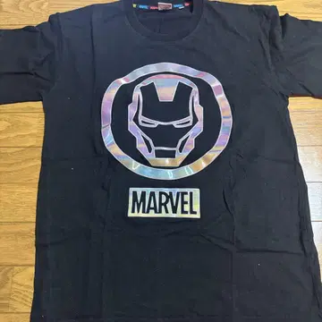 MARVEL 아이언맨 티셔츠 블랙