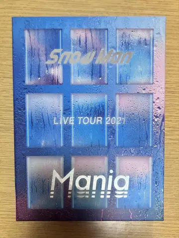 Snow Man LIVE TOUR 2021 Mania DVD 초회판