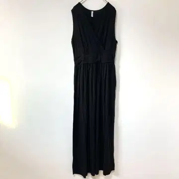 [ XL ] 슬리브리스 롱 원피스 블랙 빅 사이즈 해외 구제 의류