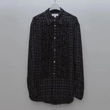 MASU GRUNGE PLAID SHIRT 46