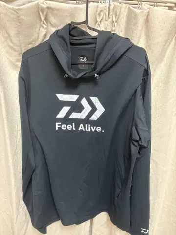 Daiwa Feel Alive DE-3525 블랙 L 사이즈