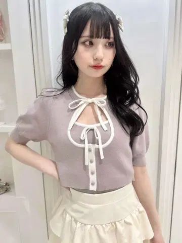 bubbles 오픈 넥 앙상블