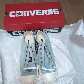 CONVERSE 스카이블루 로우컷 스니커즈
