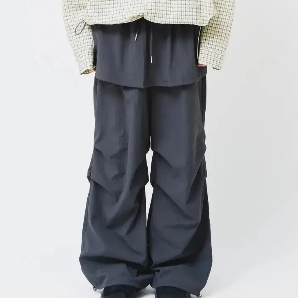 【HI FI FNK】(W) Washer Skirt Pants HI FI FNK】(W) Washer Skirt Pants WSHBSK8986_CLDST_1.jpg?v=