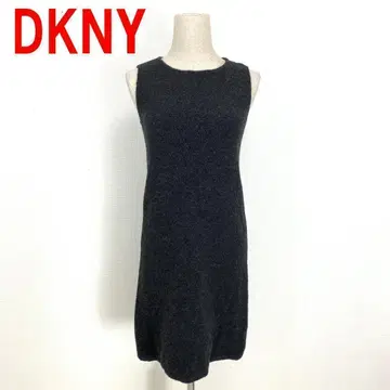 A2834 dkny 무릎 기장 원피스 울 다크 그레이 S