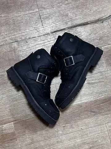 SIERRA DESIGNS 블랙 엔지니어 부츠