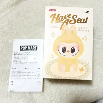 [정품] LABUBU seat 라부부 시트 랜덤 미개봉