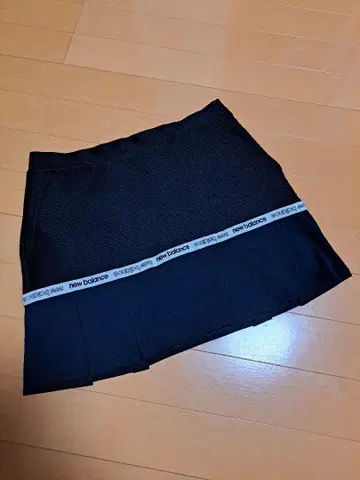 new balance 골프용 스커트 블랙