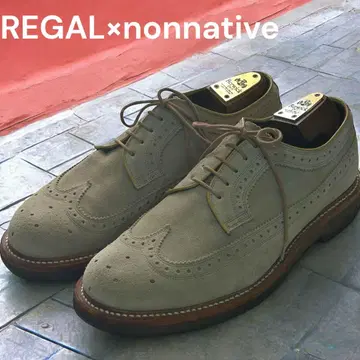 새상품급 NONNATIVE x REGAL 스웨이드 윙팁 고어텍스 24.5