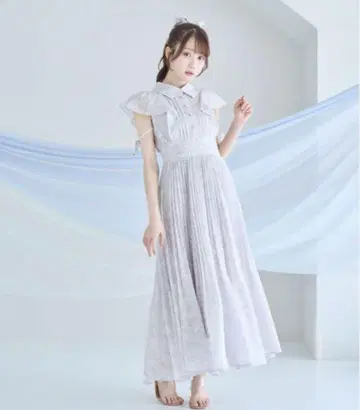 로제뮤즈 pleats floral print dress 원피스