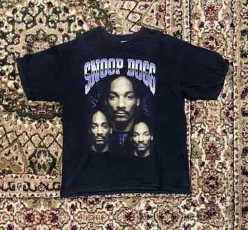 Snoop Dogg 그래픽 티셔츠 LL 사이즈