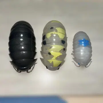 공벌레 3개 세트 가챠가샤폰