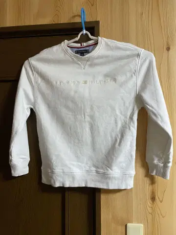 Tommy Hilfiger 화이트 맨투맨