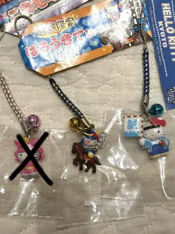 Hellokitty 고토치 키티 네츠케 다테 마사무네 신센구미 무사