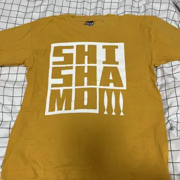 SHISHAMO 티셔츠 머스타드색