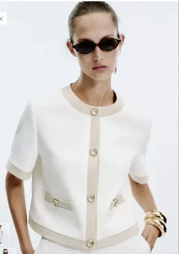 ZARA 라운드넥 재킷