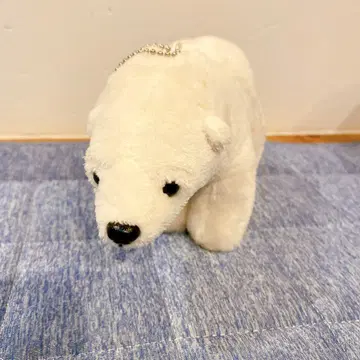 익명 배송 COLORATA 북극곰 봉제 인형 키체인