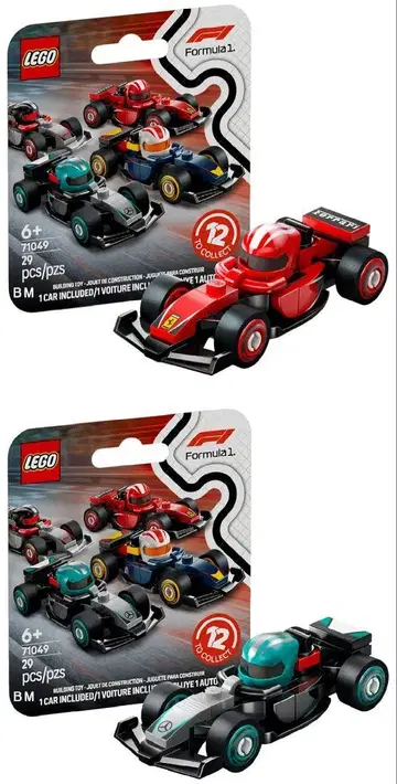 미조립 LEGO 레고 F1 컬렉터즈 페라리 메르세데스