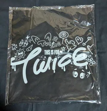 TWICE THIS IS FOR 토트백 블랙 black 블랙