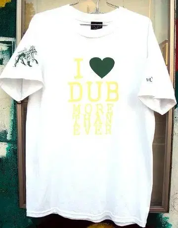 I Love DUB 롱 슬리브 티셔츠 루츠 락 레게 라스타
