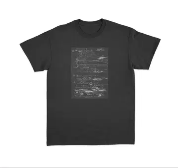 'Luvsic 1' Lyrics Black Tee XXL 일본 미발매