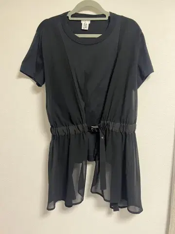 noir kei ninomiya 블랙 티셔츠 S 사이즈