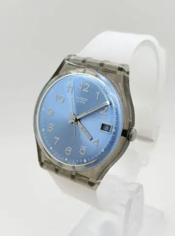 Swatch 스와치 BLUE CHOCO GM415 손목시계 아날로그