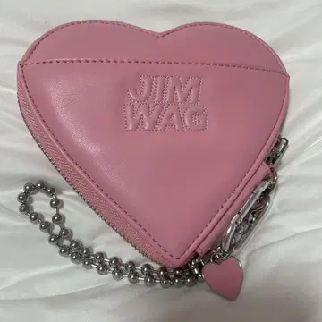 JIMWAG heart pocket 핑크