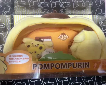 폼폼푸딩 디오라마풍 봉제 인형 세트