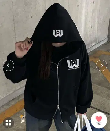 와뻬 월드 페가수스 후드티