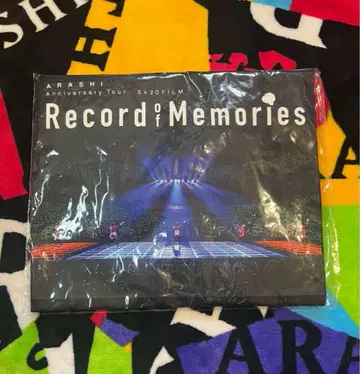 미개봉 아라시 Record of Memories T셔츠